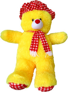 SONIYA ENTERPRISES teddy bear with cap - 80 cm