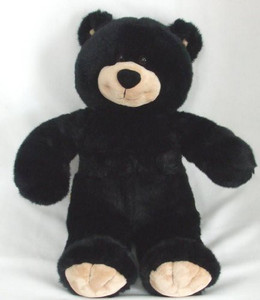 BABW Build A Bear Black Teddy Bear 16