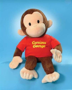Gund Classic Curious George in Red Shirt 8
