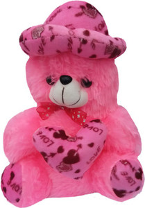 Aparshi Cute Teddy with Heart - 38 cm