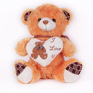 V GOLLY JOLLY NX Love You Teddy - 45 cm