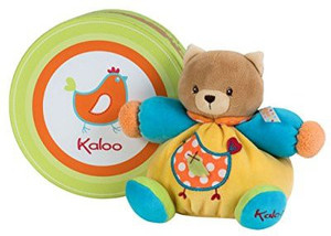 Kaloo Colors Small Cat With Chick Applique