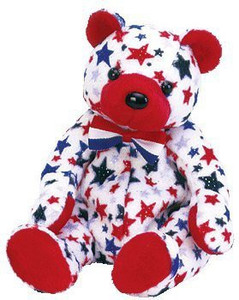 Ty Beanie Babies Red The Bear (Usa Exclusive)