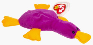 TY Beanie Babies Patti The Platypus