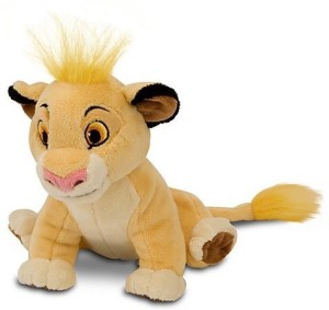 Disney Lion King Exclusive 6 1/2 Inch Plush Young Simba
