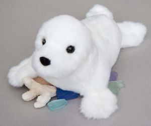 Douglas Cuddle Toys Snowflake Seal