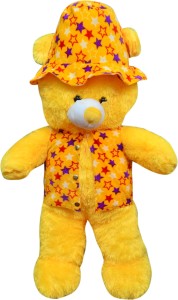 S S Mart 1.5 Feet Yellow Modi Teddy Bear with Jacket  - 45 cm
