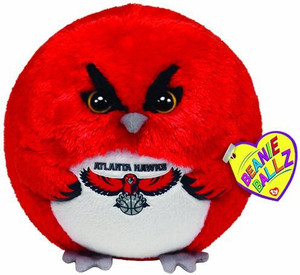 TY Beanie Babies Atlanta Hawks NBallz