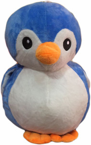 Cuddles Cute looking penguin blue - 22 cm