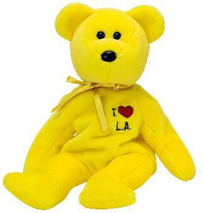 Ty Beanie Babies La (Los Angeles) Bear