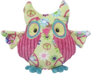 Douglas Cuddle Toys Logan Green Peace Owl 13
