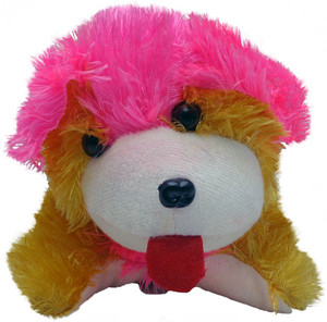 Art N Hub Soft Colourful Puppy Toy in Cap (L-20cm) - 18 cm