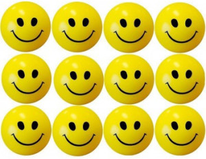 Pi World PI World Smiley balls 12 pcs - 3 inch