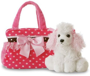 Fancy Pals Purse Pet Carriers Fancy Pink Polka Dot Fancy Pals Miniplush Purse Pet