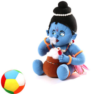 Saugat Traders Makhan Chor with Soft Ball - 15 Inch