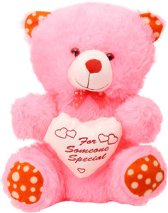 Arihant Online Pink Striking Teddy Bear - 12 inch