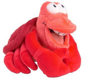 Just Play Disney Little Mermaid Beans Sebastian Plush