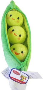 Disney Story Peas In The Pod Plush Animal Peas Plush