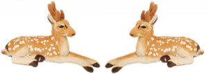 Cuddles Lovely Looking Deer Combo - 8 inch