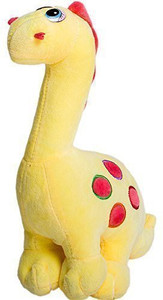 PLUSH TOY Plush Dinosaurs Animals Yellow Ba12 Inches11