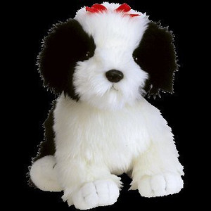 TY Beanie Babies Poofie The Dog