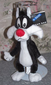 Warner Bros. Bean Bag Sylvester The Cat