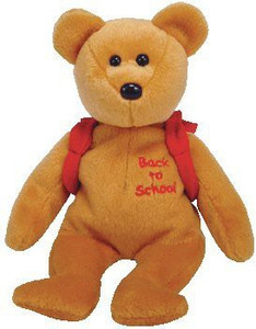 Ty Books The Bear Red Backpack And