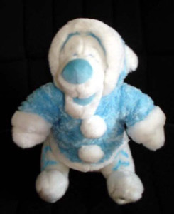 Disney Snowball Blue Plush Tigger
