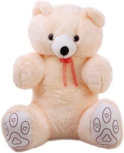 S S Mart 1.5 Feet Cream Teddy Bear Soft Toy  - 45 cm