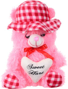 Joy Mart Cute Love Heart Teddy Bear for your special one or Valentine Gift - 28 cm