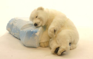 Hansa Ba Polar Bear 12 Inch
