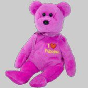 TY Beanie Babies Philadelphia The Bear (I Love Philadelphia