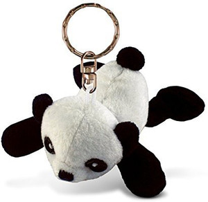 Puzzled Panda Plush Keychain - 25 inch