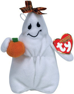 Ty Halloweenie Beanies Ghoulianne Girl Ghost