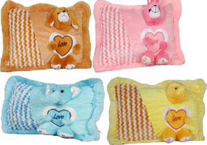 Cuddles Collections Soft pillow combo 36cm - 36 cm