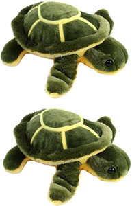 VRV Green Turtle Soft Toy Brothers - 10 cm