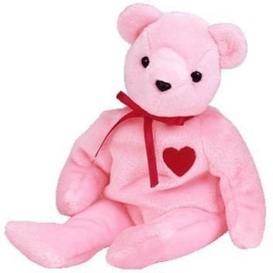 Ty Beanie Ba Smooche The Pink Valentine'S Day Bear