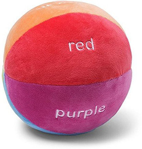 Gund Color Fun Educational Stuffed Rattle Ball - 24 inch