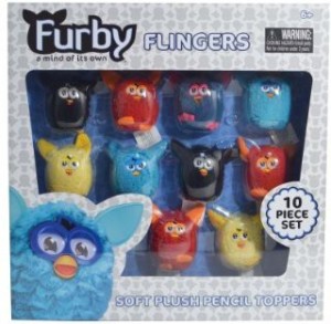 MZB Imagination Fur Flingers Soft Plush Pencil Toppers