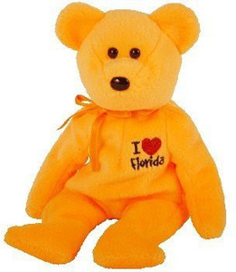 Ty Beanie Ba Florida The Bear (I Love Florida State Exclusive)