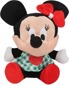 Disney Minnie I Heart U Red Green - 8 inch  - 20 cm