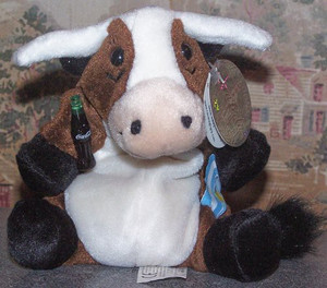 Coca-Cola Bean Bag Plush Vaca Long Horn Cow Representing Argentina