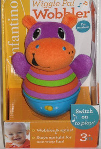 Infantino Wiggle Wobble Pal Colors/Styles Vary