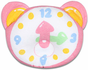 Kidofy PINK CLOCK CUSHION - 7 inch