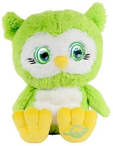 Bright Eyes Pets - Breeze, the Green Owl  - 20 inch