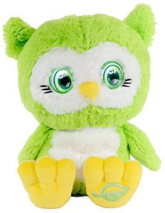 Bright Eyes Pets - Breeze, the Green Owl - 20 inch