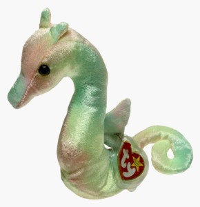 Beanie Babies Ty Beanie Babies - Neon the Ty-Dyed Seahorse  - 20 inch
