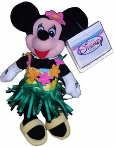 Disney Minnie Hula Dancer Mini Bean Bag Plush