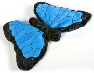Generic 12Inch Sparkle Blue Morpho Butterfly