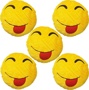 Gold Dust VKI5xC Smiley Emoticon Decorative Cushion - 15 inch